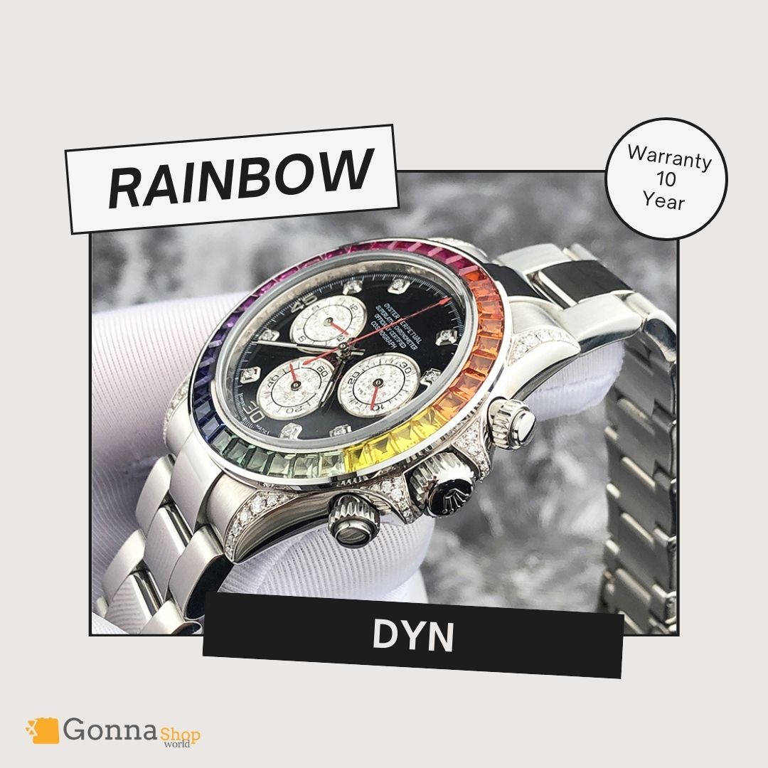 Luxury Watch DYN Rainbow