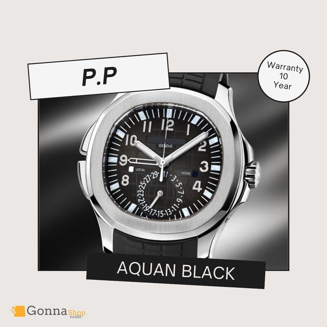 Luxury Watch P.p Aquan Black Travel