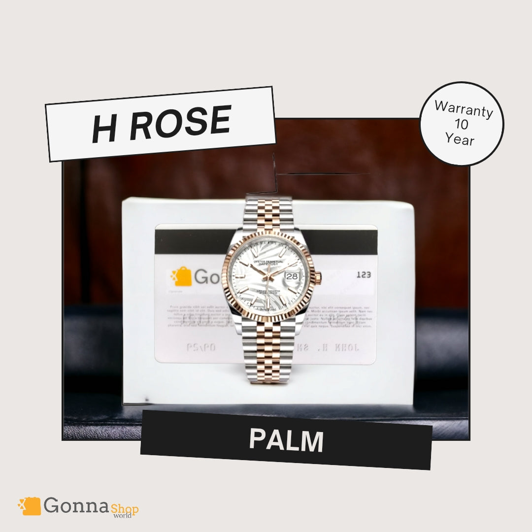 Luxury Watch DJT Palim H Rose 18k Plated