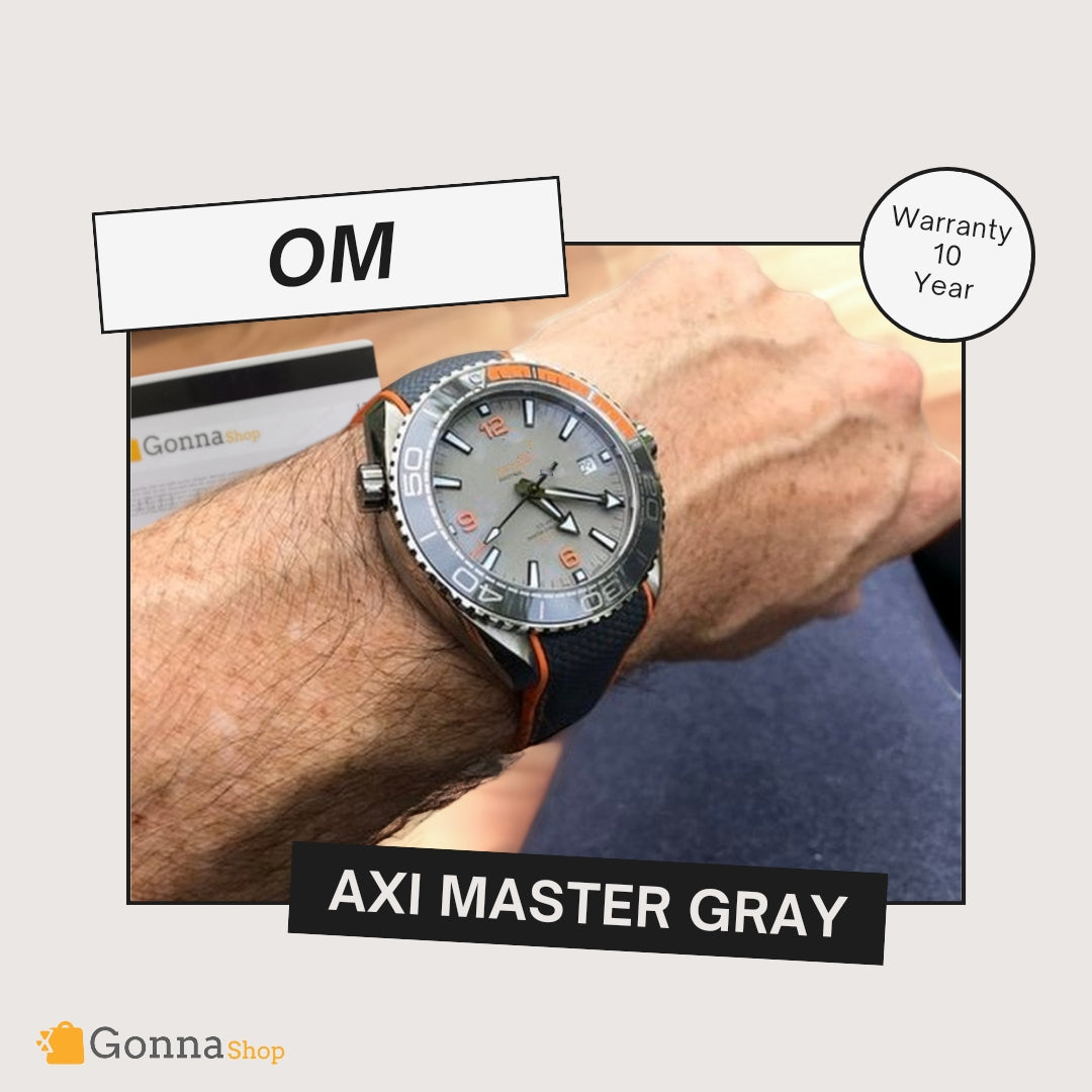 Luxury Watch OM Axi Master Gray