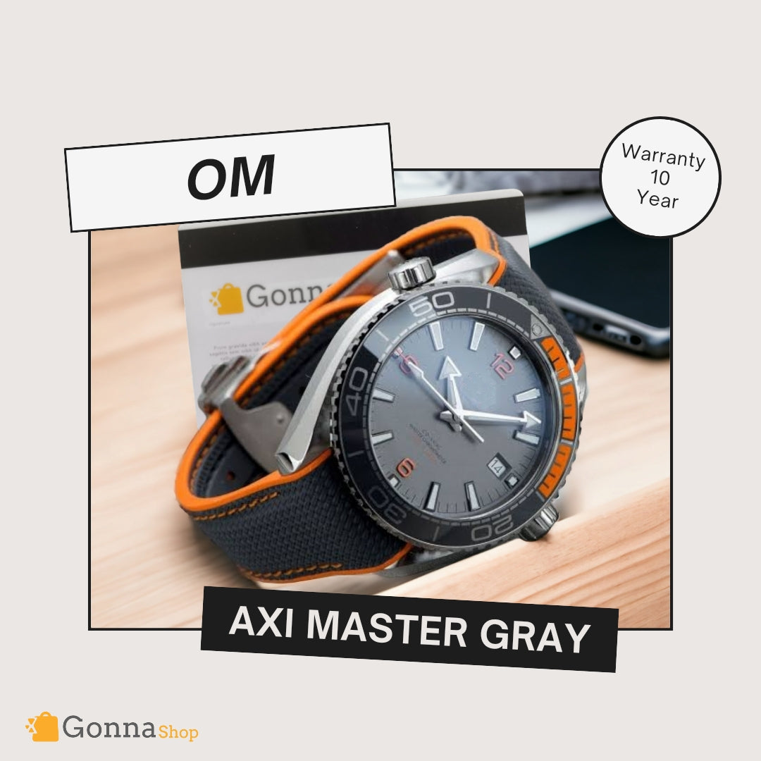 Luxury Watch OM Axi Master Gray