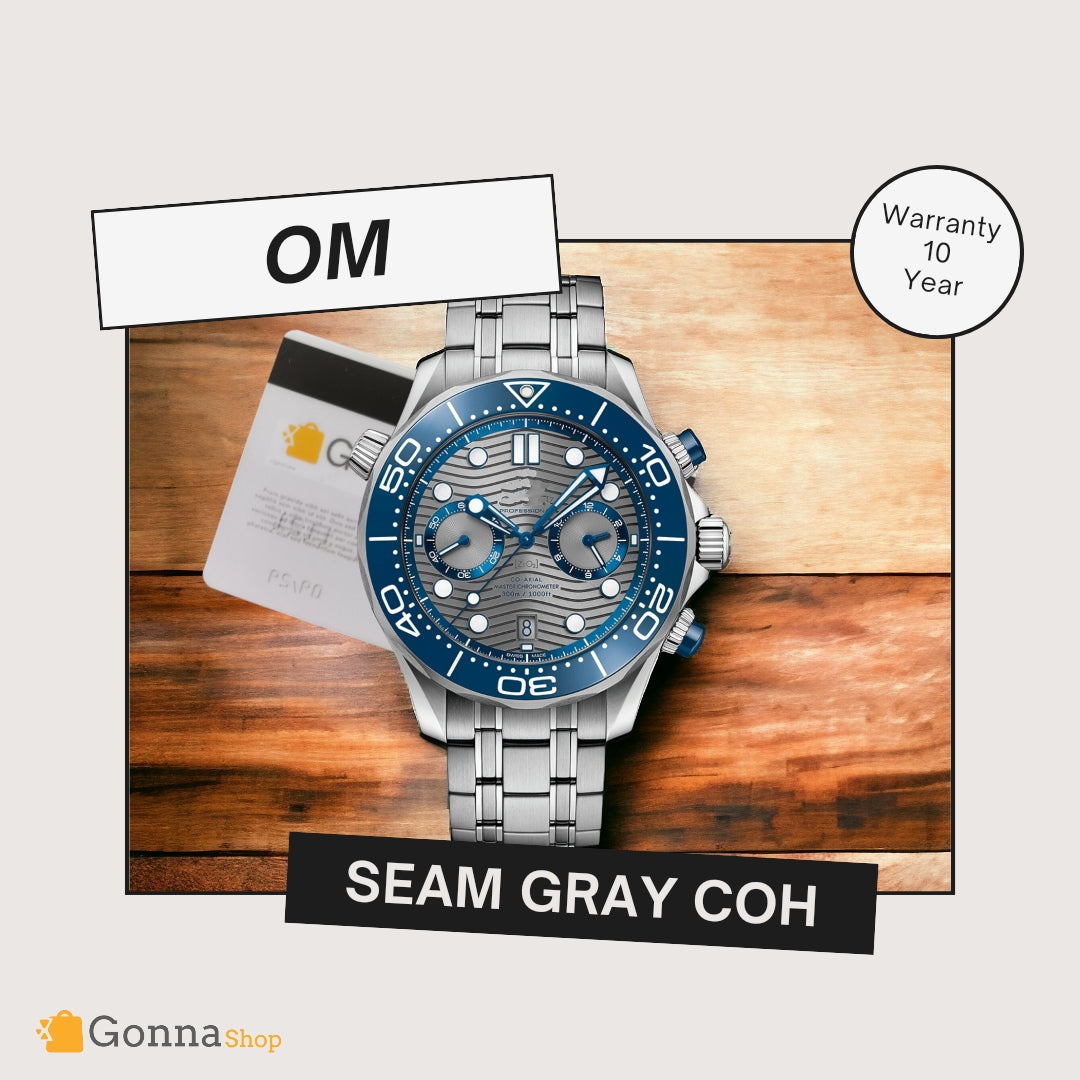 Luxury Watch OM Seam coh Gray