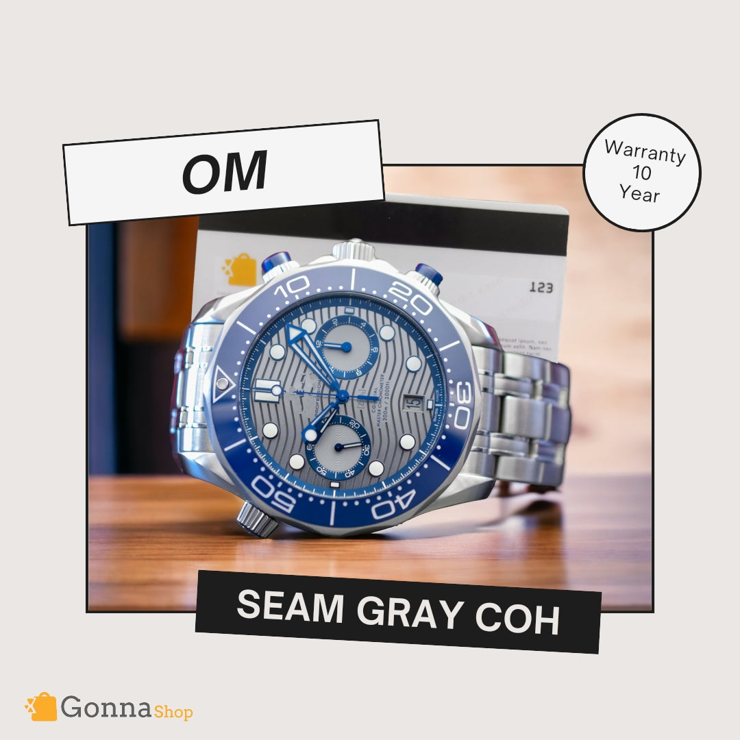 Luxury Watch OM Seam coh Gray