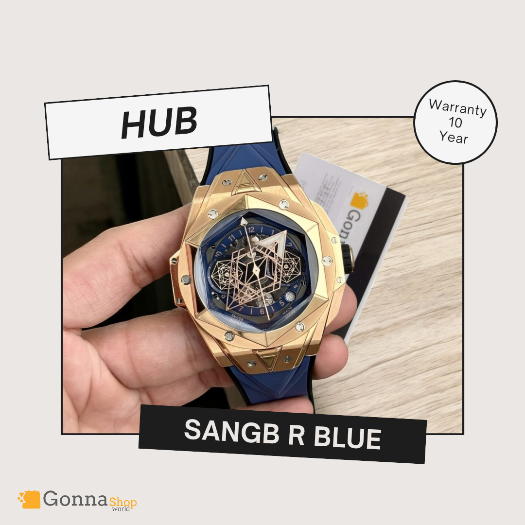 Luxury Watch HUB SANGB Rose Blue