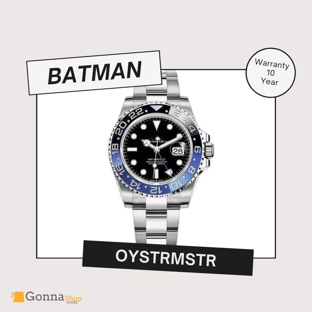 Luxury Watch Mastr II GM Work Batman Oystr