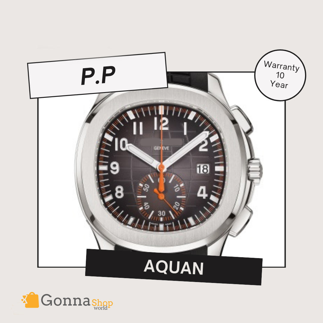 Luxury Watch P.p Aquan Black V2