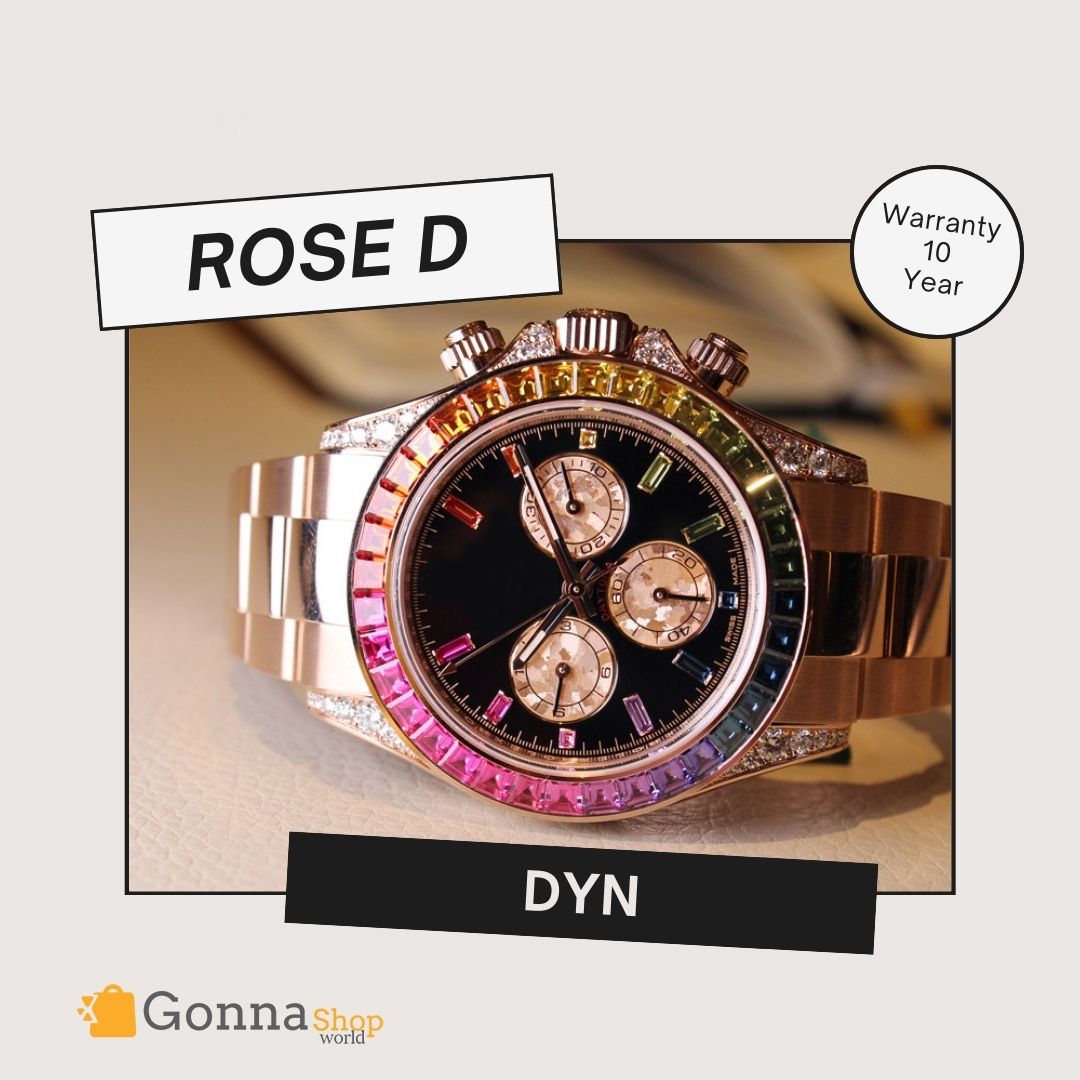 ساعة فاخرة DYN All Rose Gold Daimo