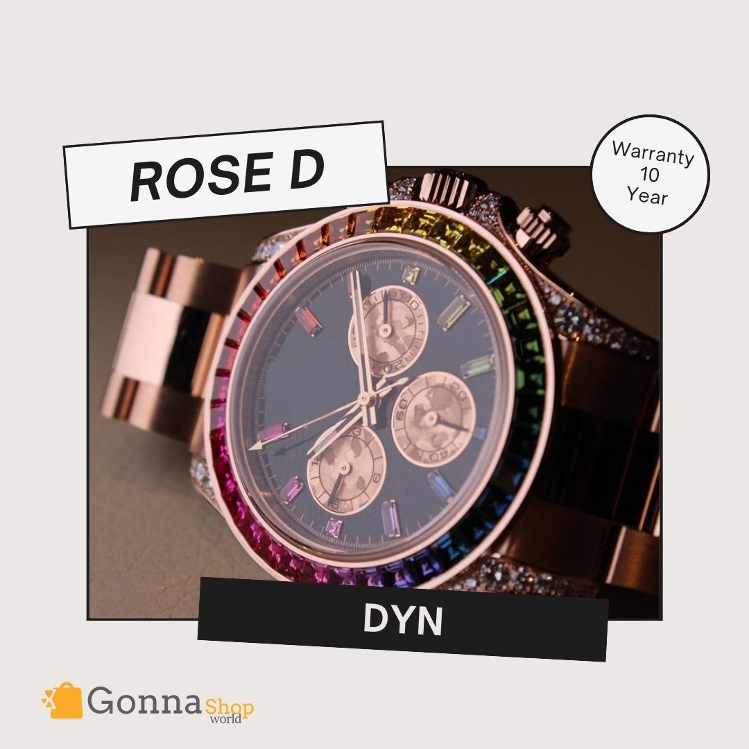ساعة فاخرة DYN All Rose Gold Daimo